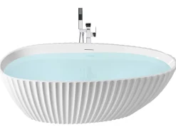 Vasca da bagno freestanding TEFE 170 x 78 cm Bianco