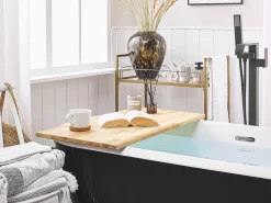 Vasca da bagno freestanding TESORO 170 x 77 cm Nero