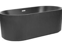 Vasca da bagno freestanding GOCTA 169 x 80 cm Nero
