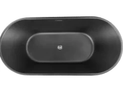 Vasca da bagno freestanding GOCTA 169 x 80 cm Nero