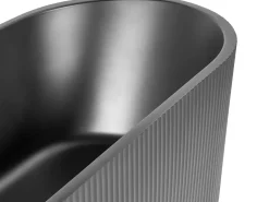 Vasca da bagno freestanding GOCTA 169 x 80 cm Nero