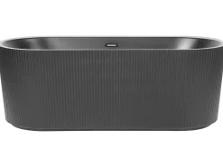 Vasca da bagno freestanding GOCTA 169 x 80 cm Nero