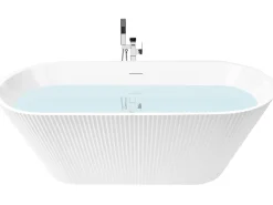 Vasca da bagno freestanding POTOSI 169 x 77 cm Bianco