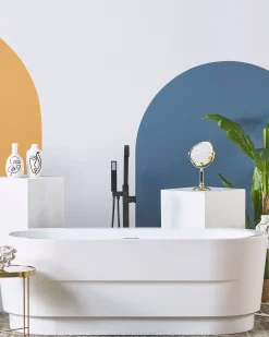 Vasca da bagno freestanding EMPRESA 170 x 80 cm Bianco