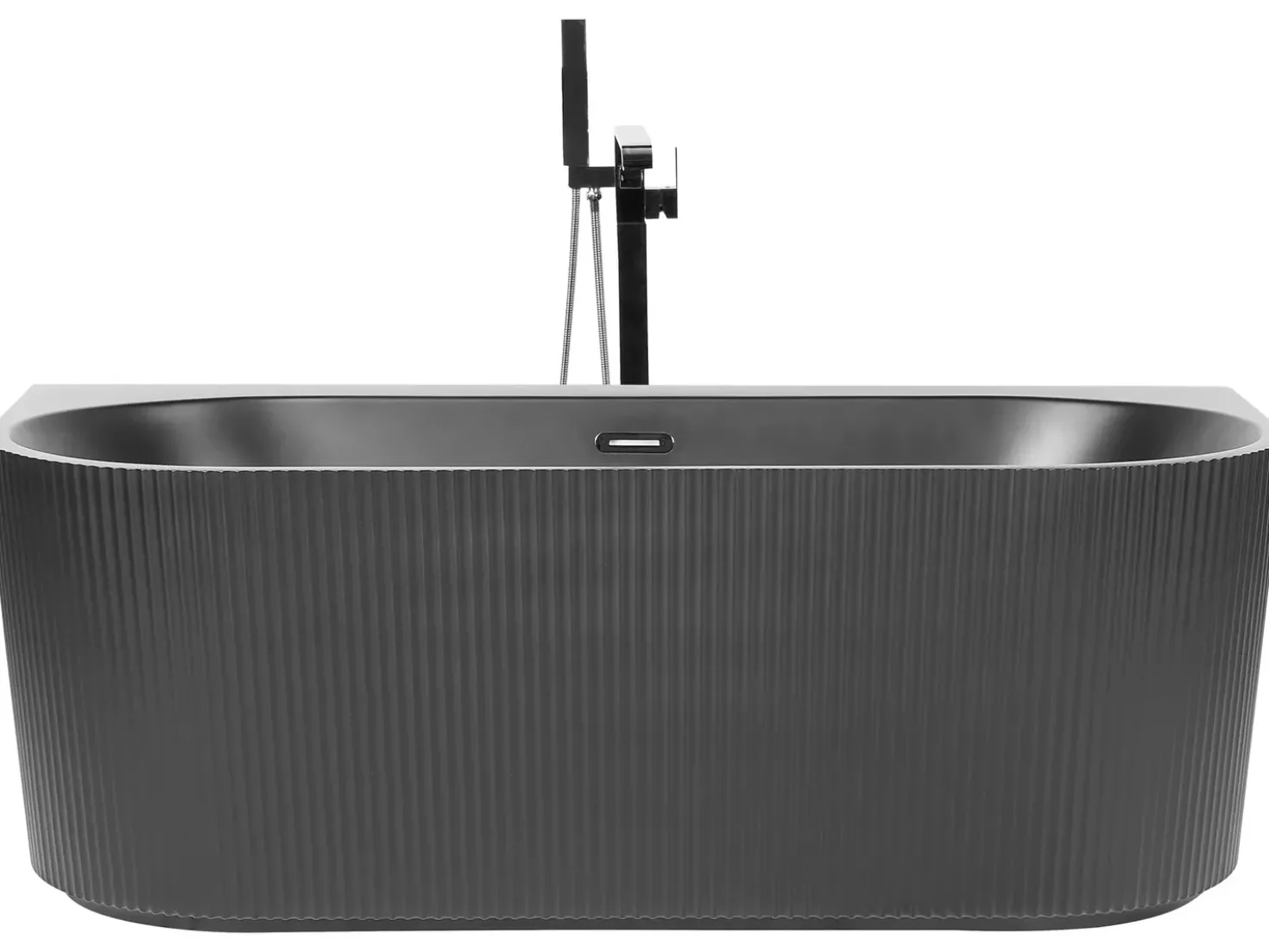 Vasca da bagno GOCTA 170 x 80 cm Nero