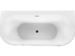 Vasca da bagno HARVEY 170 x 80 cm Bianco