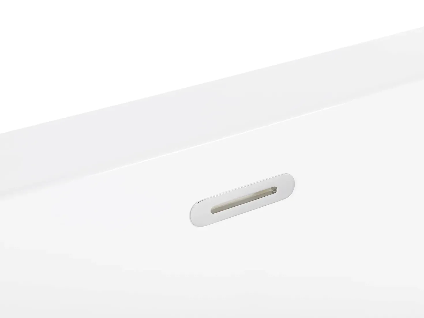 Vasca da bagno HASSEL 170 x 80 cm Bianco