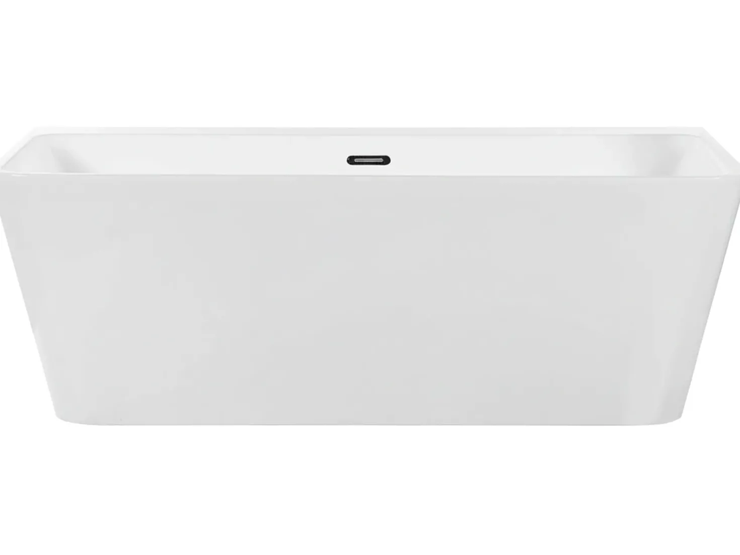 Vasca da bagno HASSEL 170 x 80 cm Bianco