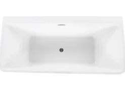 Vasca da bagno HASSEL 170 x 80 cm Bianco