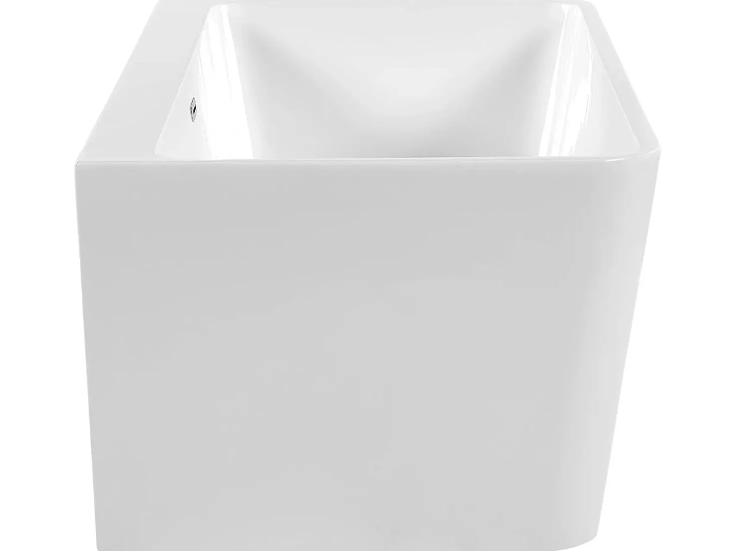 Vasca da bagno HASSEL 170 x 80 cm Bianco