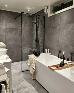Vasca da bagno QUATRE 170 x 75 cm Bianco
