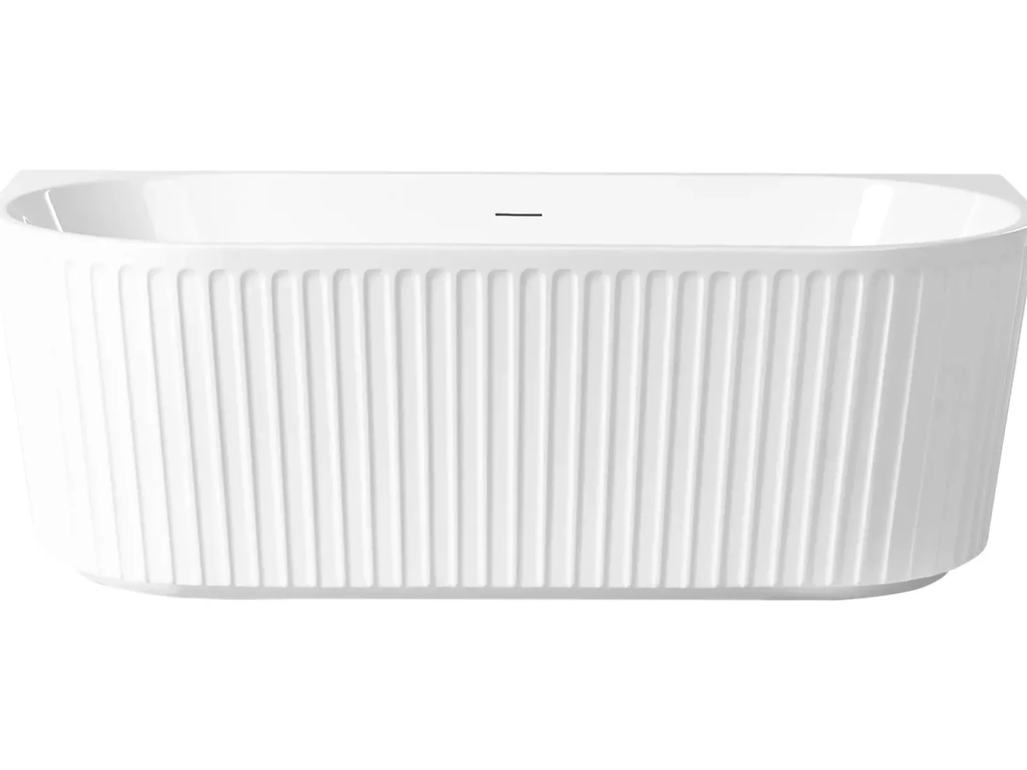 Vasca da bagno SERENA 170 x 80 cm Bianco