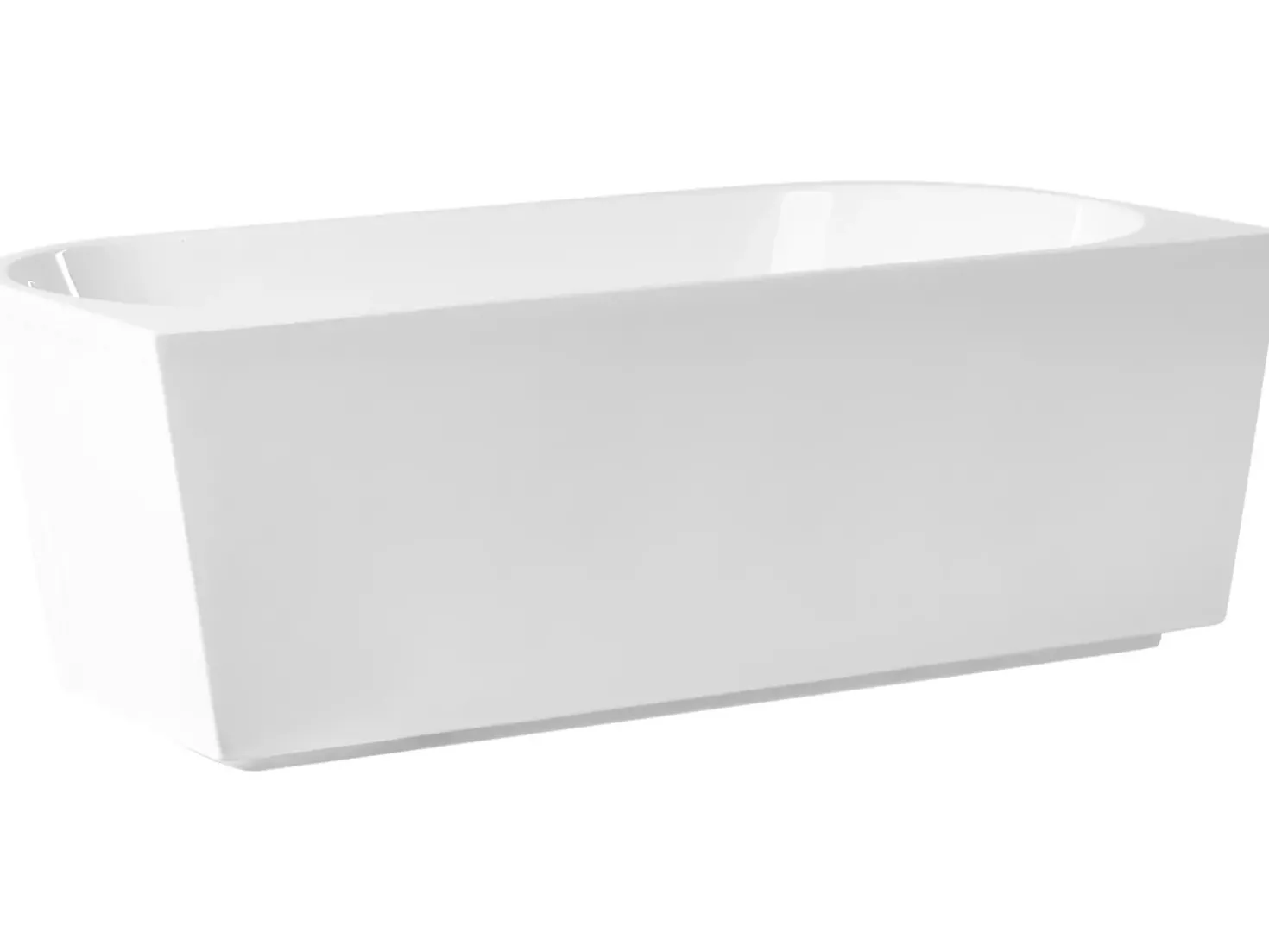 Vasca da bagno SERENA 170 x 80 cm Bianco