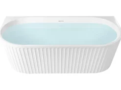 Vasca da bagno SERENA 170 x 80 cm Bianco