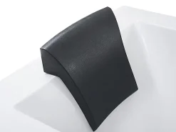 Vasca idromassaggio angolare con LED VARADERO Lato destro 183 x 90 cm Bianco