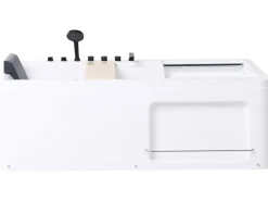 Vasca idromassaggio angolare CAMALU 180 x 86 cm Bianco
