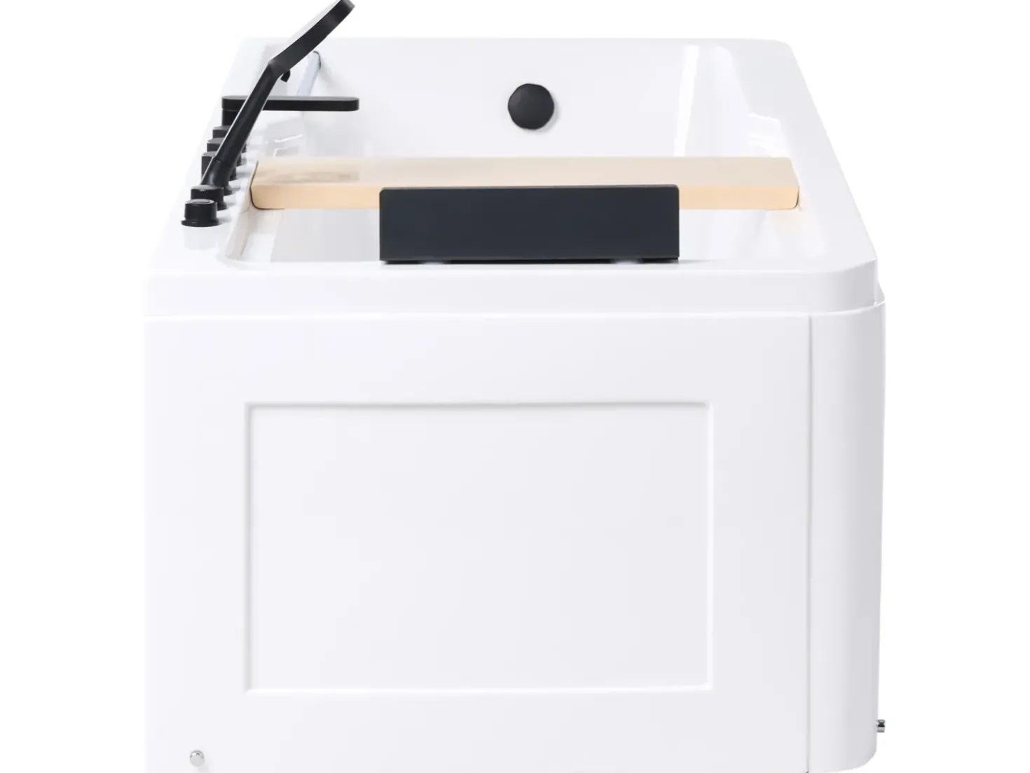 Vasca idromassaggio angolare CAMALU 180 x 86 cm Bianco