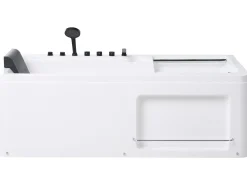 Vasca idromassaggio angolare CAMALU 180 x 86 cm Bianco