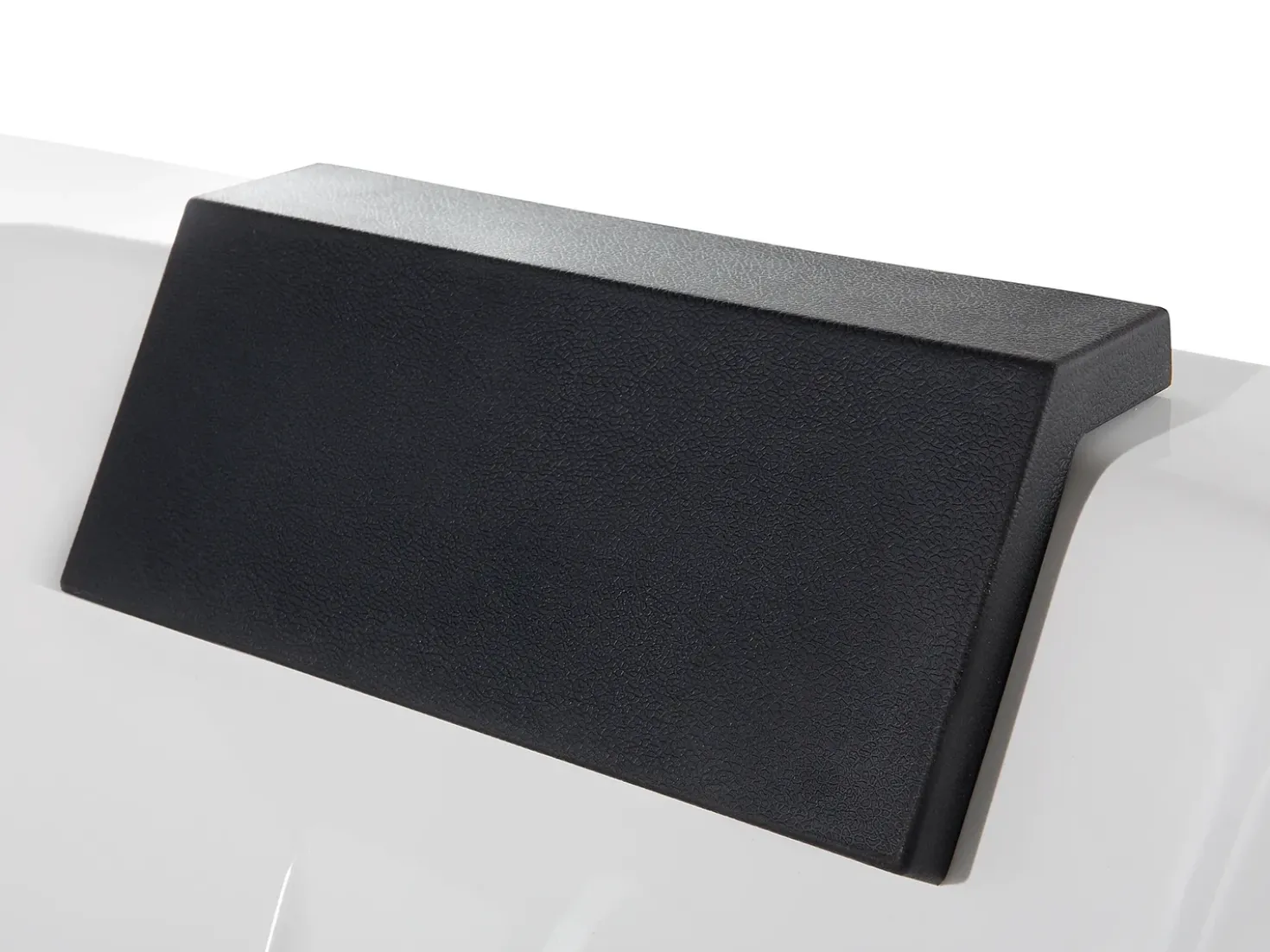 Vasca idromassaggio angolare con LED SAMANA 174 x 79 cm Bianco