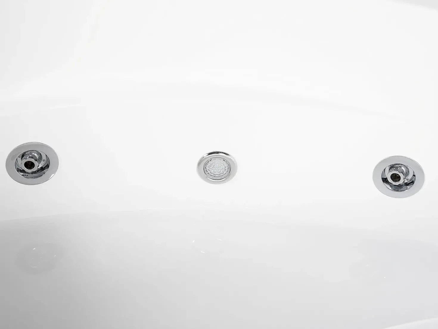 Vasca idromassaggio angolare con LED NEIVA Lato destro 150 x 100 cm Bianco