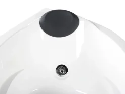 Vasca idromassaggio angolare con LED NEIVA Lato destro 150 x 100 cm Bianco