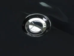 Vasca idromassaggio angolare con LED HAWES 180 x 90 cm Nero