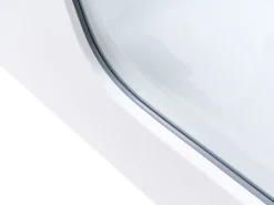 Vasca idromassaggio angolare CAHUITA 160 x 75 cm Bianco