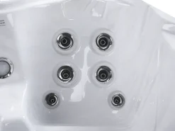 Vasca idromassaggio da esterno con LED ARCELIA Bianco