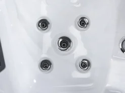 Vasca idromassaggio da esterno con LED ARCELIA Bianco