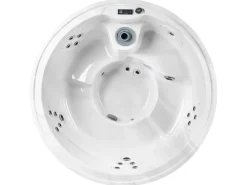 Vasca idromassaggio da esterno con LED MARFIL Grigio scuro