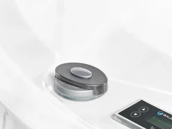 Vasca idromassaggio da esterno con LED MARFIL Grigio scuro