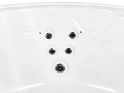 Vasca idromassaggio da esterno con LED MARFIL Grigio scuro