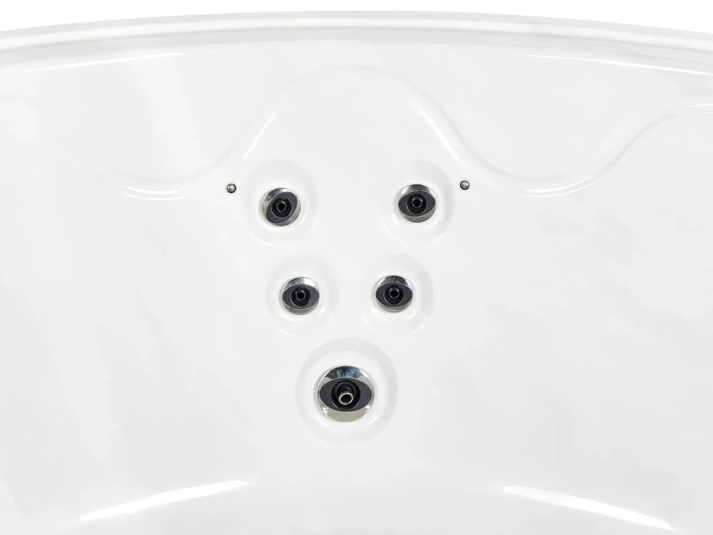 Vasca idromassaggio da esterno con LED MARFIL Grigio scuro