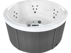 Vasca idromassaggio da esterno con LED MARFIL Grigio scuro