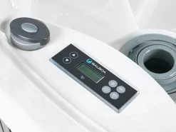 Vasca idromassaggio da esterno con LED MARFIL Grigio scuro