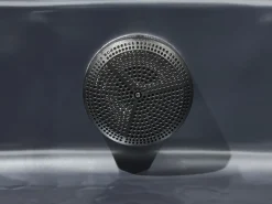 Vasca idromassaggio da esterno con LED TULAROSA Grigio grafite
