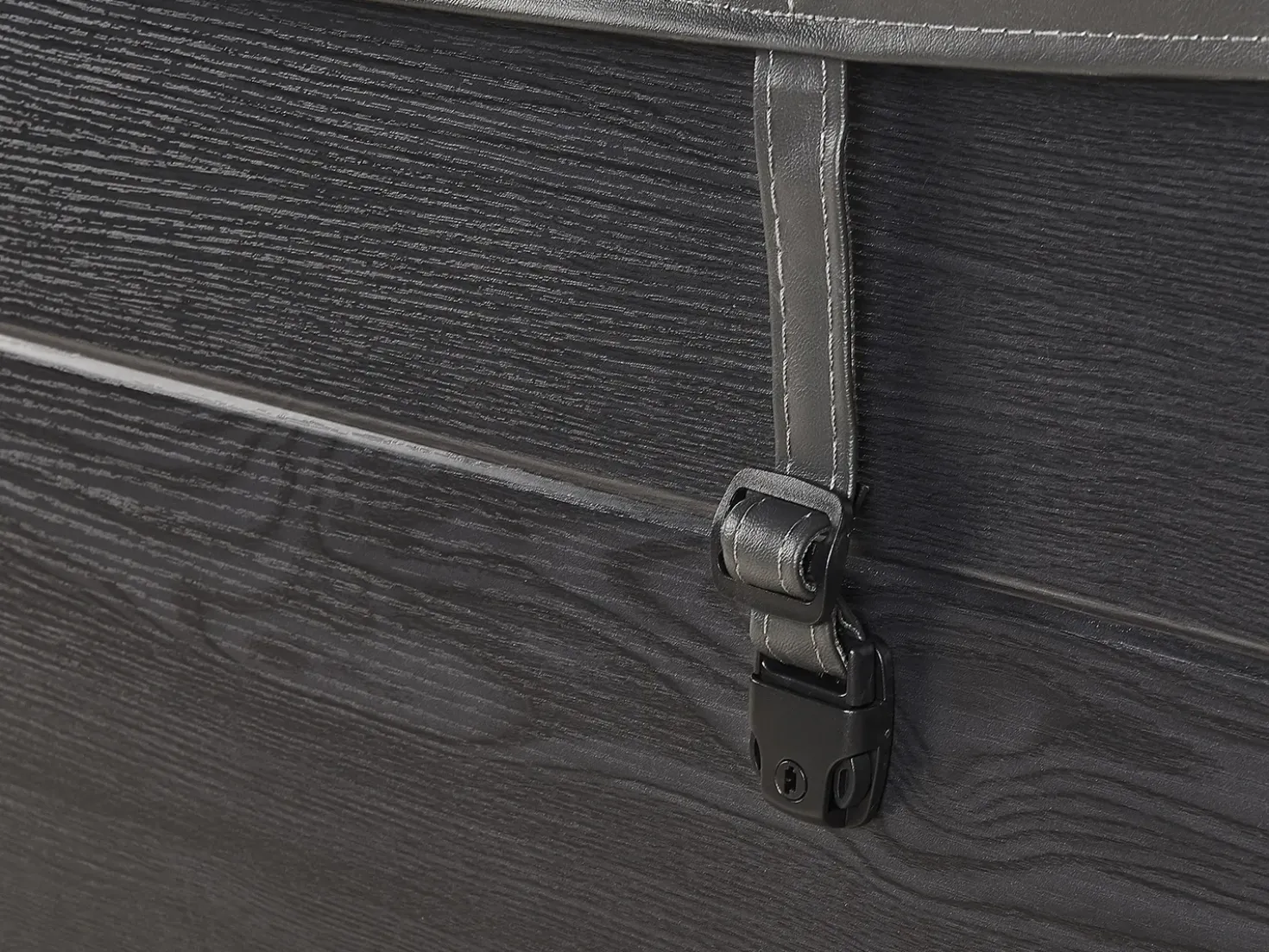 Vasca idromassaggio da esterno con LED TULAROSA Grigio grafite