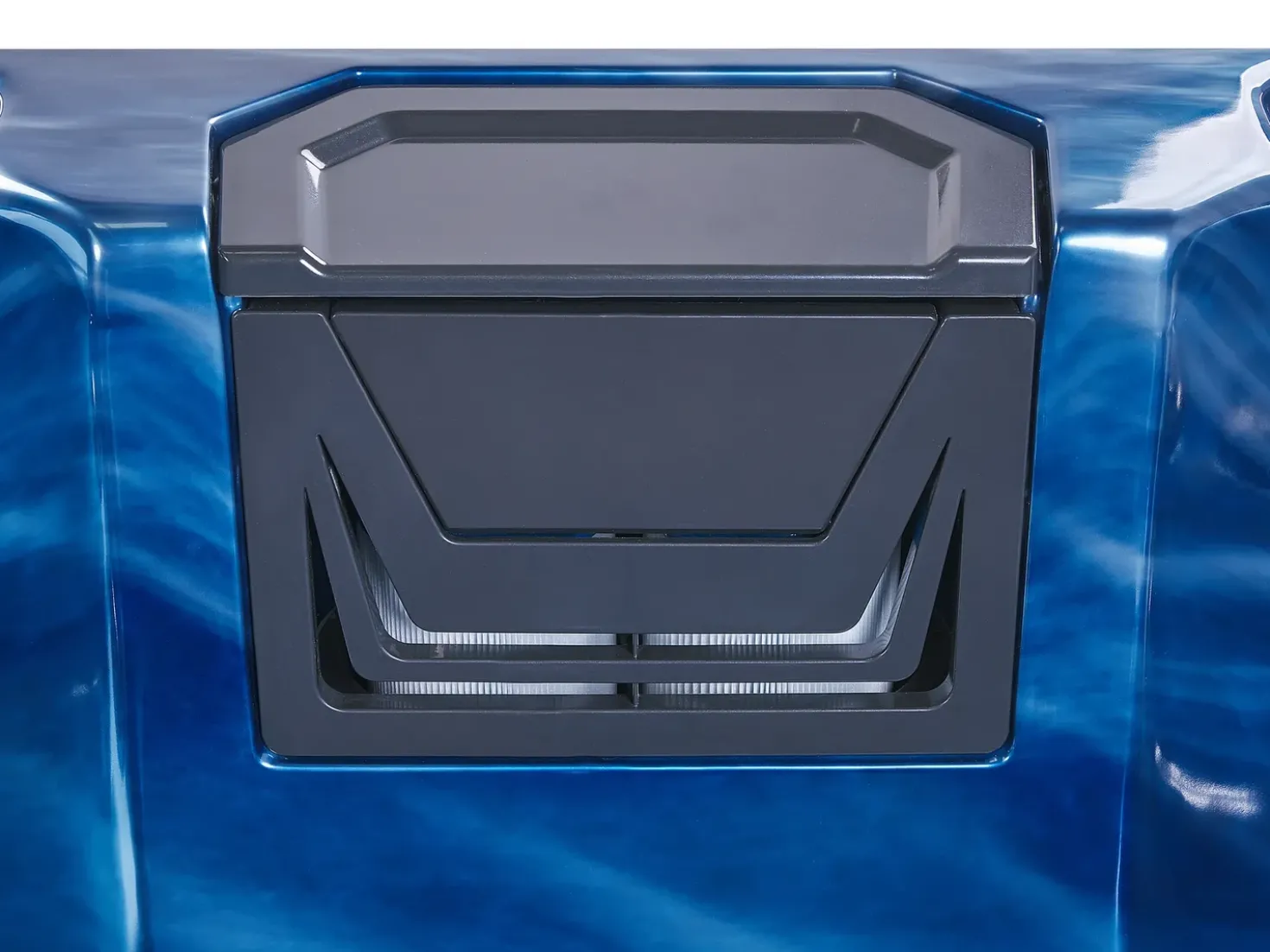 Vasca idromassaggio da esterno con LED ARCELIA Blu