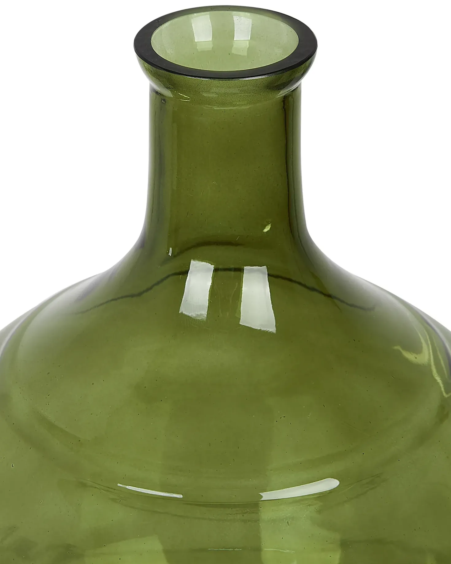 Vaso da fiori ACHAAR Vetro 34 cm Verde oliva