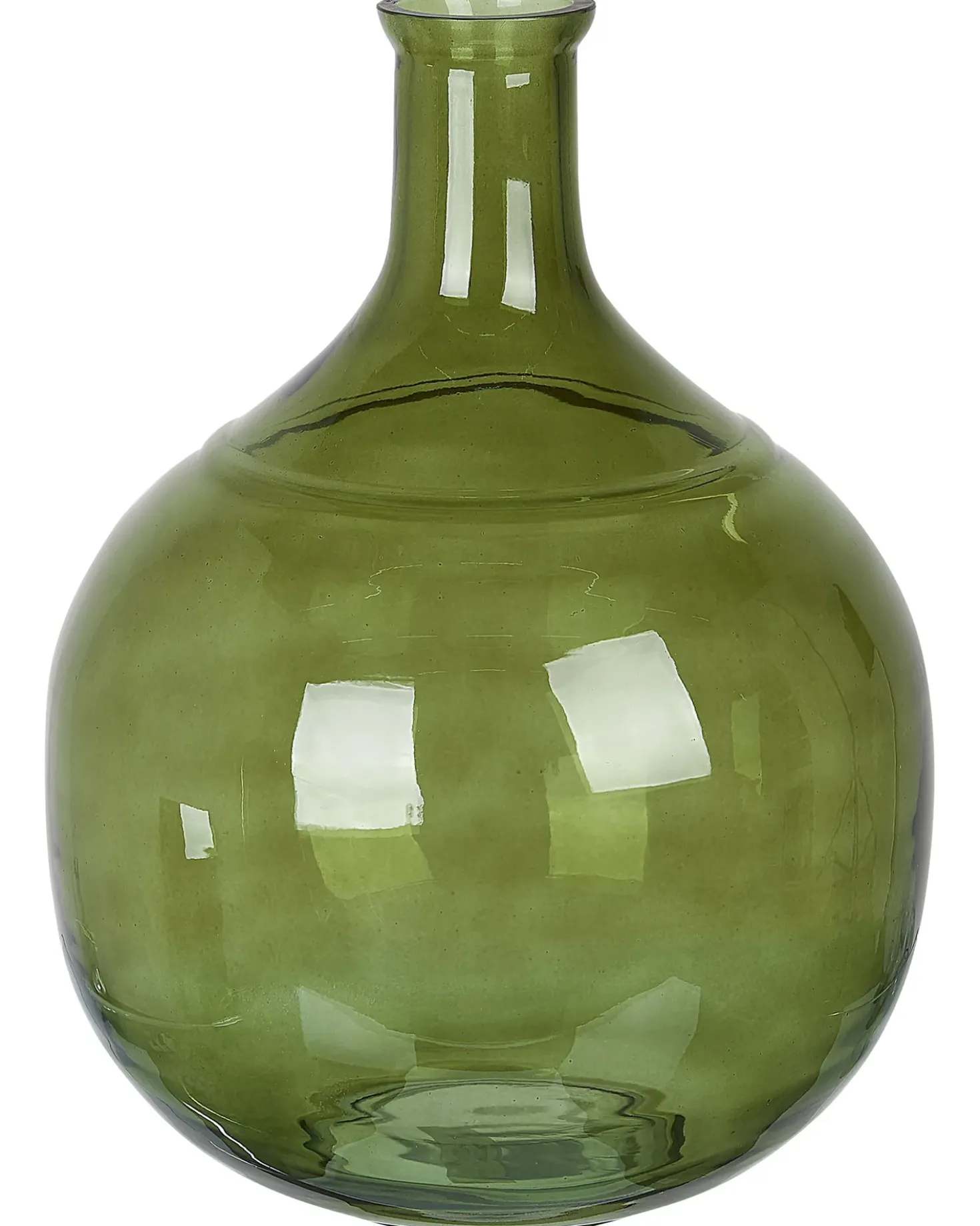 Vaso da fiori ACHAAR Vetro 34 cm Verde oliva