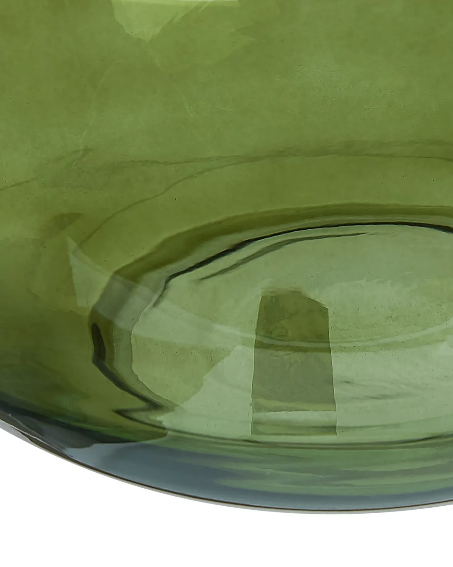 Vaso da fiori ACHAAR Vetro 34 cm Verde oliva