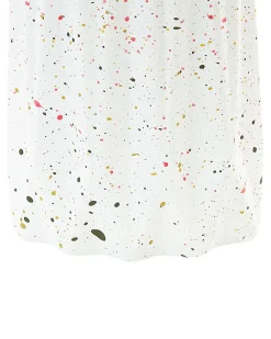 Vaso da fiori AMALIADA Gres porcellanato 24 cm Bianco