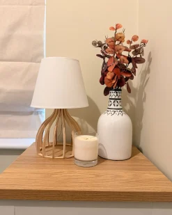 Vaso da fiori ANKON Gres porcellanato 25 cm Bianco