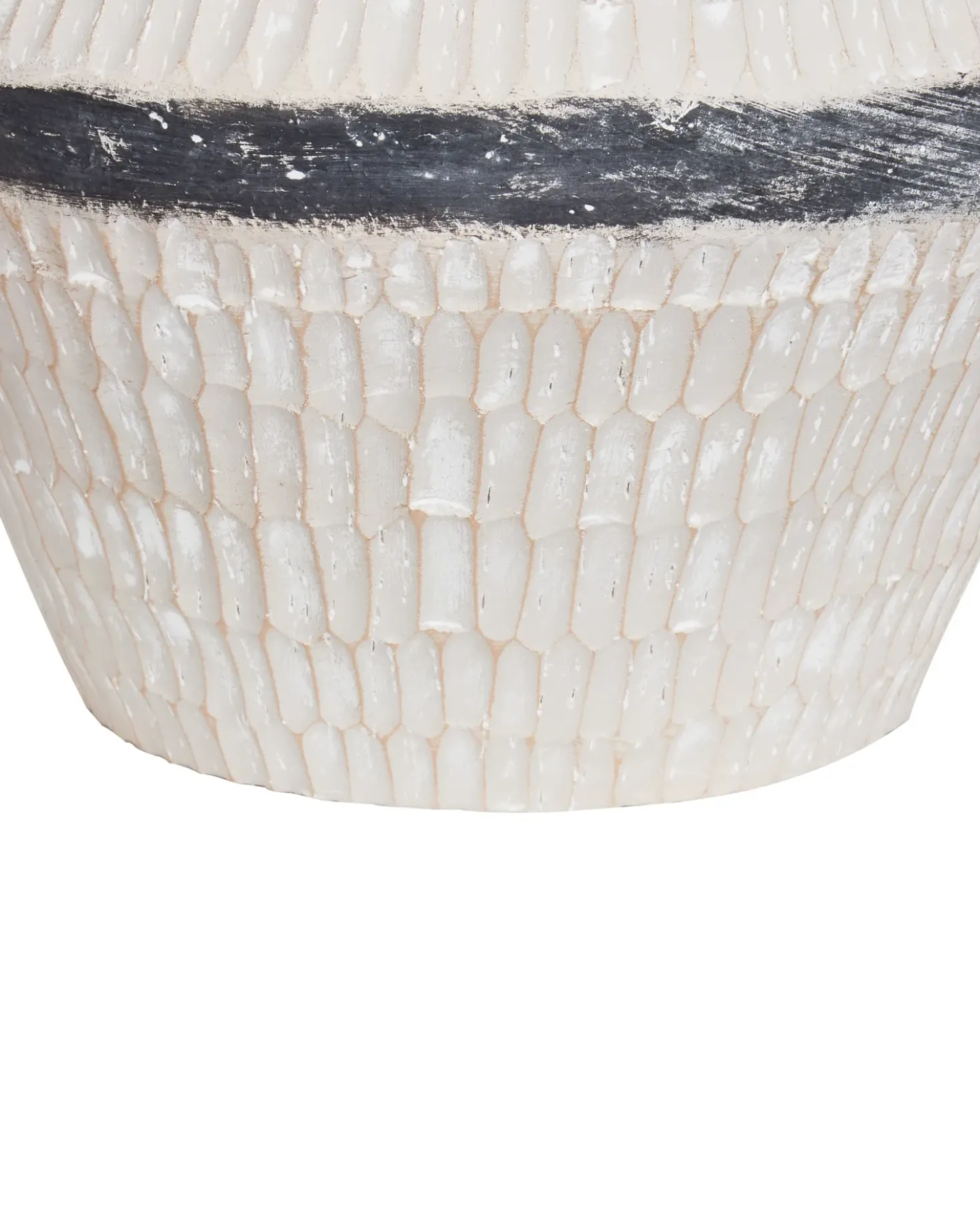 Vaso da fiori ARUNCUS Ceramica 30 cm Beige