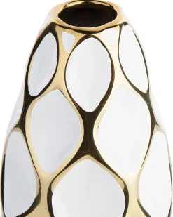 Vaso da fiori AVILA Gres porcellanato 36 cm Bianco