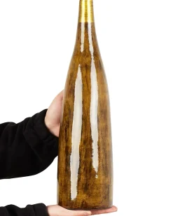Vaso da fiori BURGOS Ceramica 52 cm Marrone