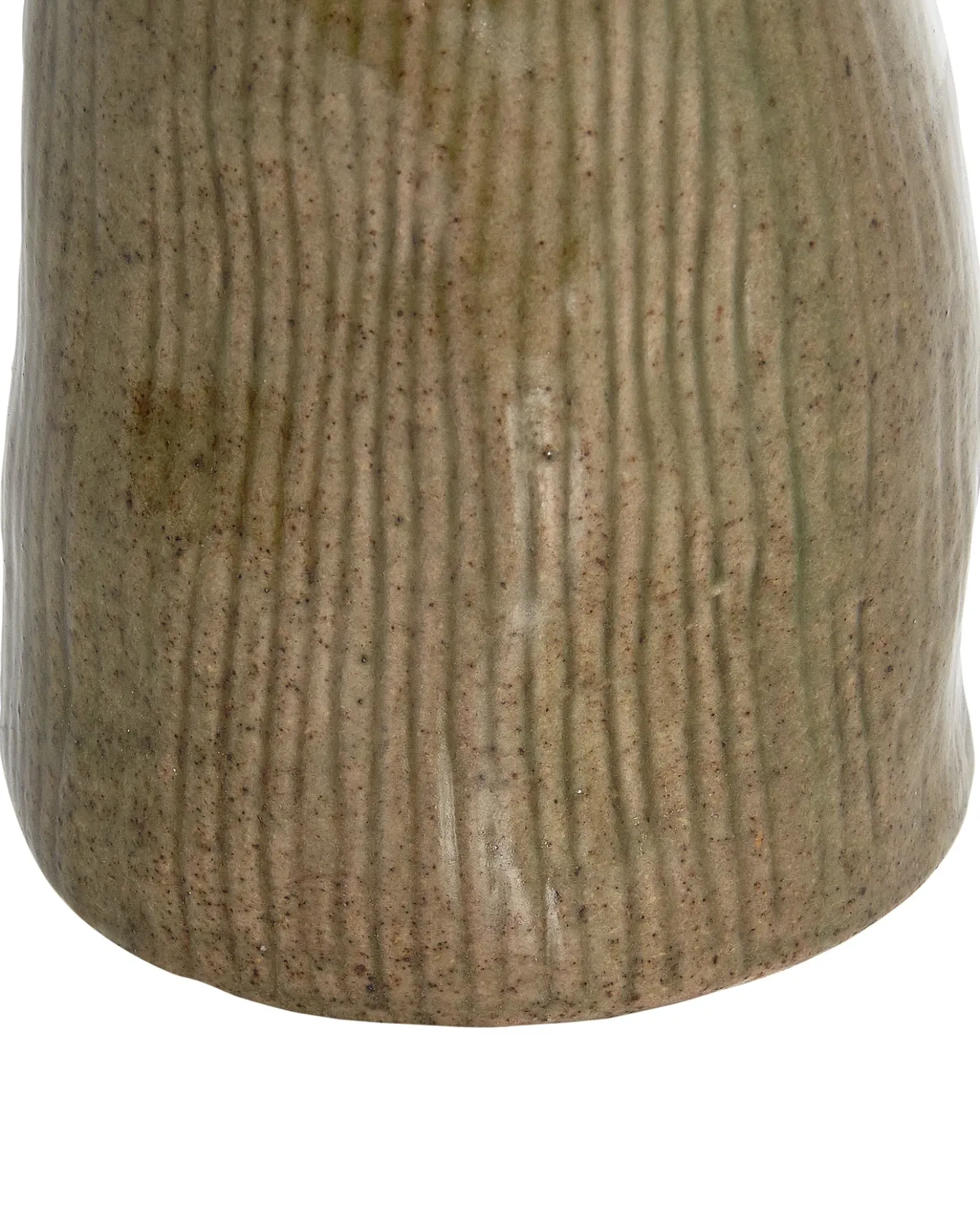 Vaso da fiori CALAMUS Gres porcellanato 28 cm Verde