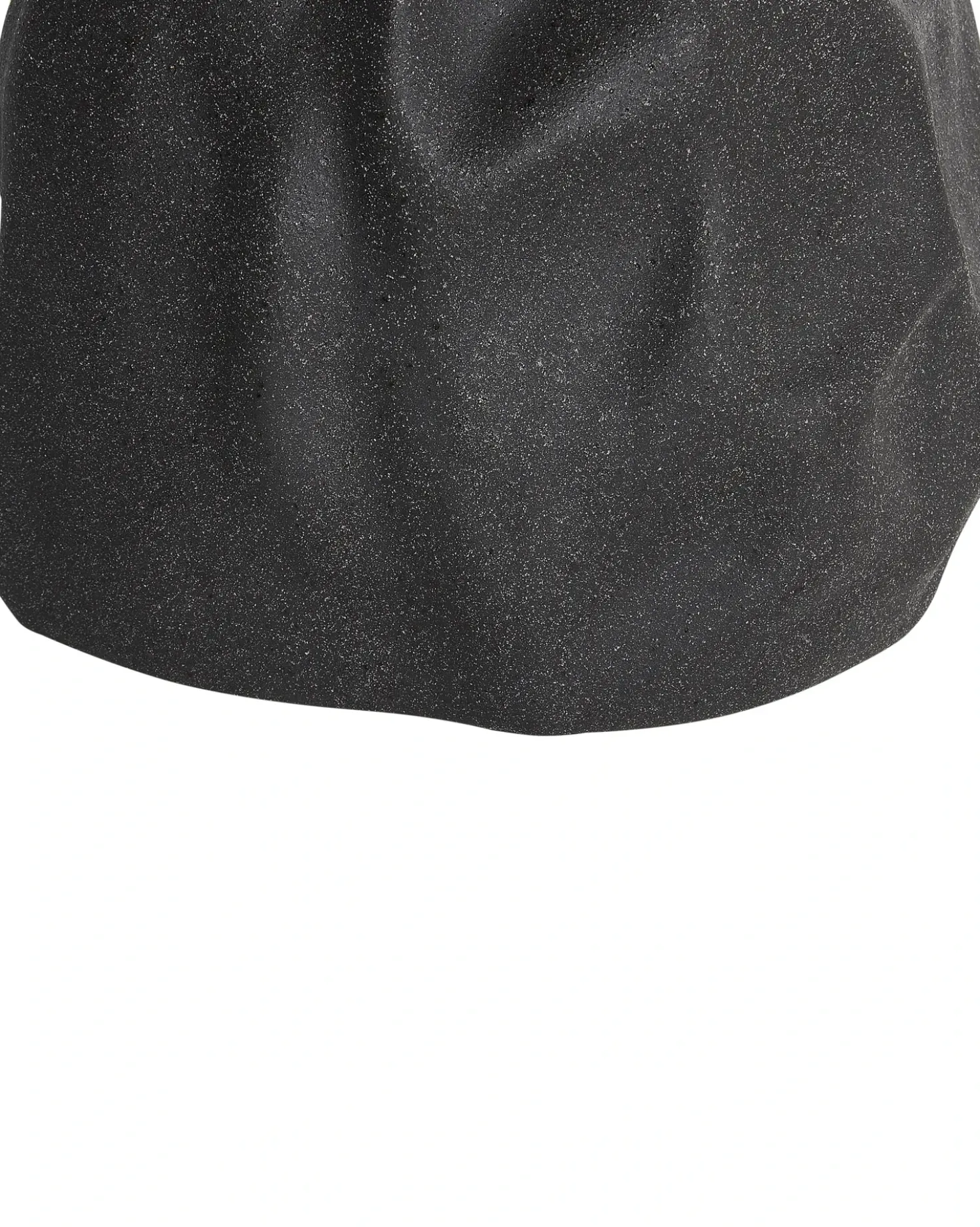 Vaso da fiori COONTAIL Gres porcellanato 31 cm Nero