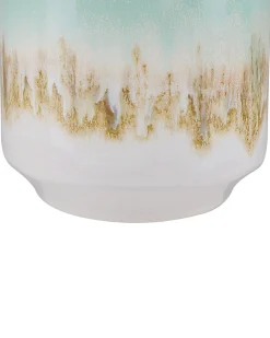 Vaso da fiori CYME Gres porcellanato 15 cm Verde menta