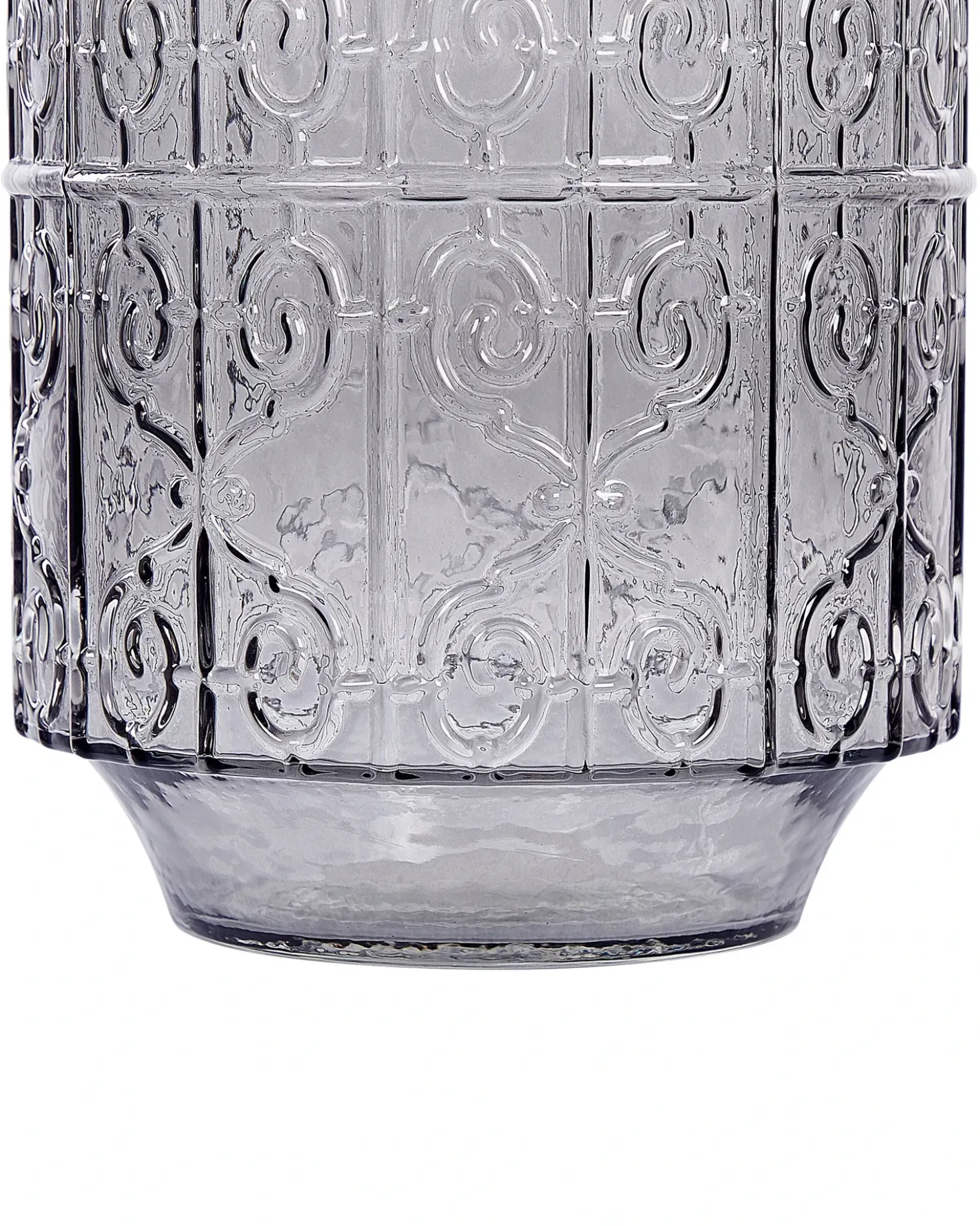 Vaso da fiori DIKELLA Vetro 33 cm Grigio